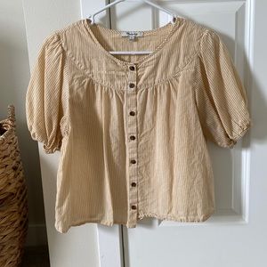 Madewell blouse - size M